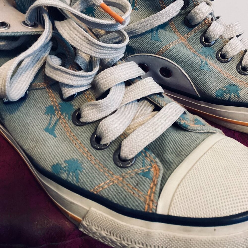 Skechers-Daddy's Money, Blue Denim, Women's Size 7.5